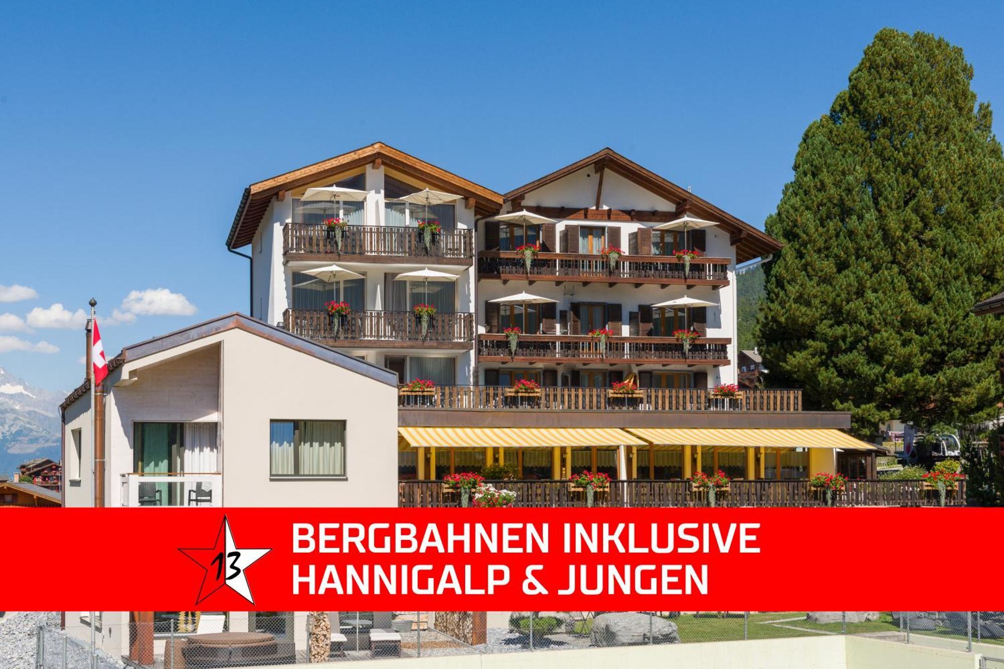 Aktiv Hotel&Spa Hannigalp Grächen Exteriör bild